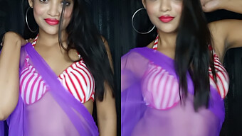 La Calda Indiana Rekha Boi Seduce In Sari E Bikini