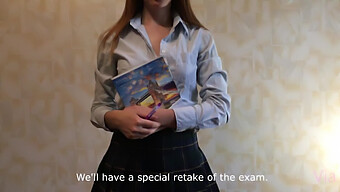 A Student Returns To Retake An Exam And Gets Seduced By The Teacher In High Definition