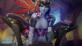 Przygotuj się na dziką jazdę z tą kompilacją 3D z udziałem Dvy z Overwatch i Mercy z Widowmaker.