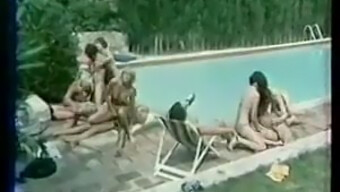 A Retro French Group Sex Session Featuring Daniele Troeger And Jacques In A Classic Orgy