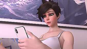 Parodie Animée En 3d De Personnages D'Overwatch Se Livrant Au Plaisir