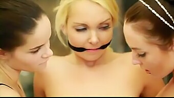 Teen Threesome With Two Girls And A Lesbian | More Videos At Likefucker.Com