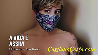 Momentos Excitantes Com Cassiana Costa E Sua Bunda Grande