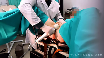 Latex Bondage And Female Torture In A Gynecological Setting